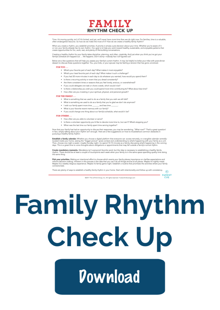 Family Rhythm Checkup